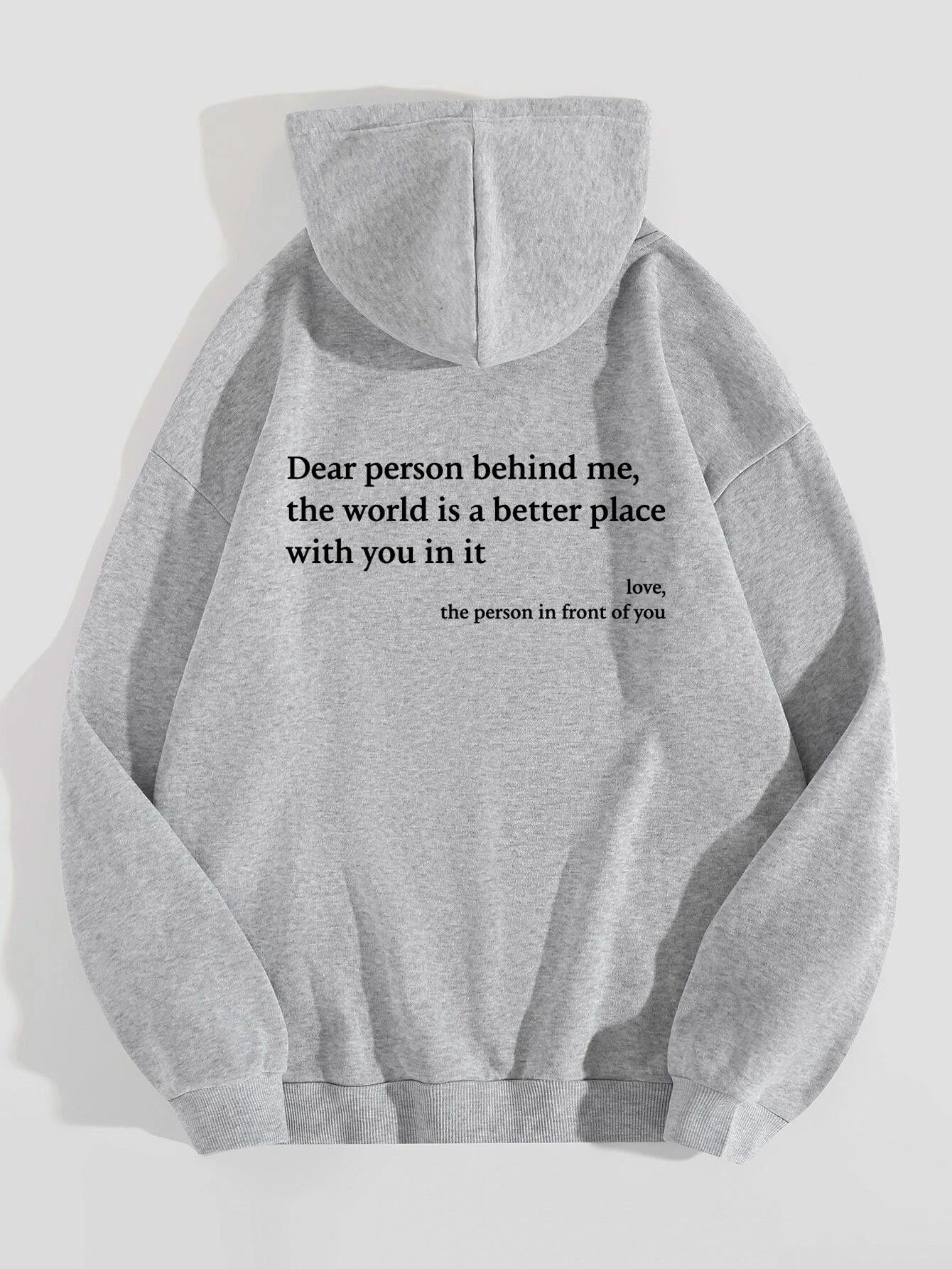 Damen Oversized Kapuzenpullover mit inspirierendem Schriftzug Stalluxe