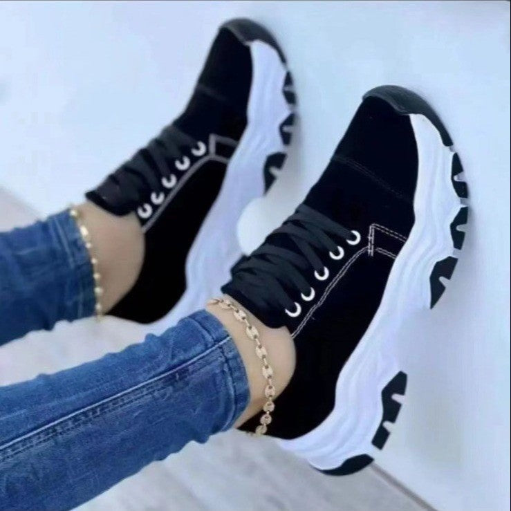 Damen Sportliche Sneaker Stalluxe