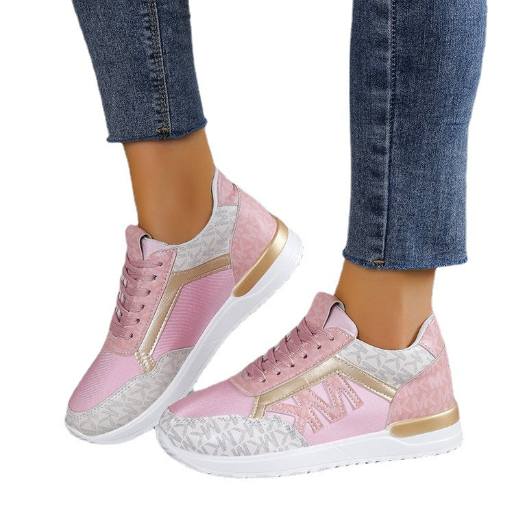 Damen Sportliche Sneakers mit modischen Akzenten und atmungsaktiver Oberfläche Stalluxe