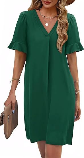 Damen Freizeitleinenkleid Stalluxe