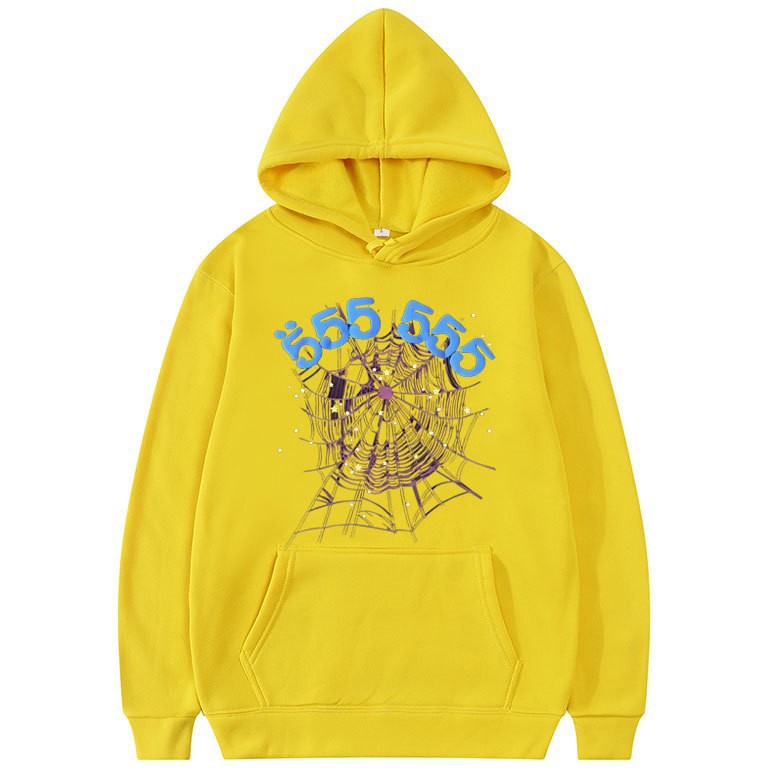 Damen Hoodie mit kreativem Spinnennetz-Motiv Stalluxe