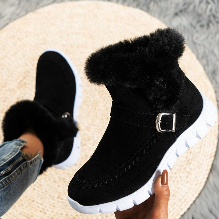 Damen Winterstiefel mit kuscheligem Kunstfell Stalluxe