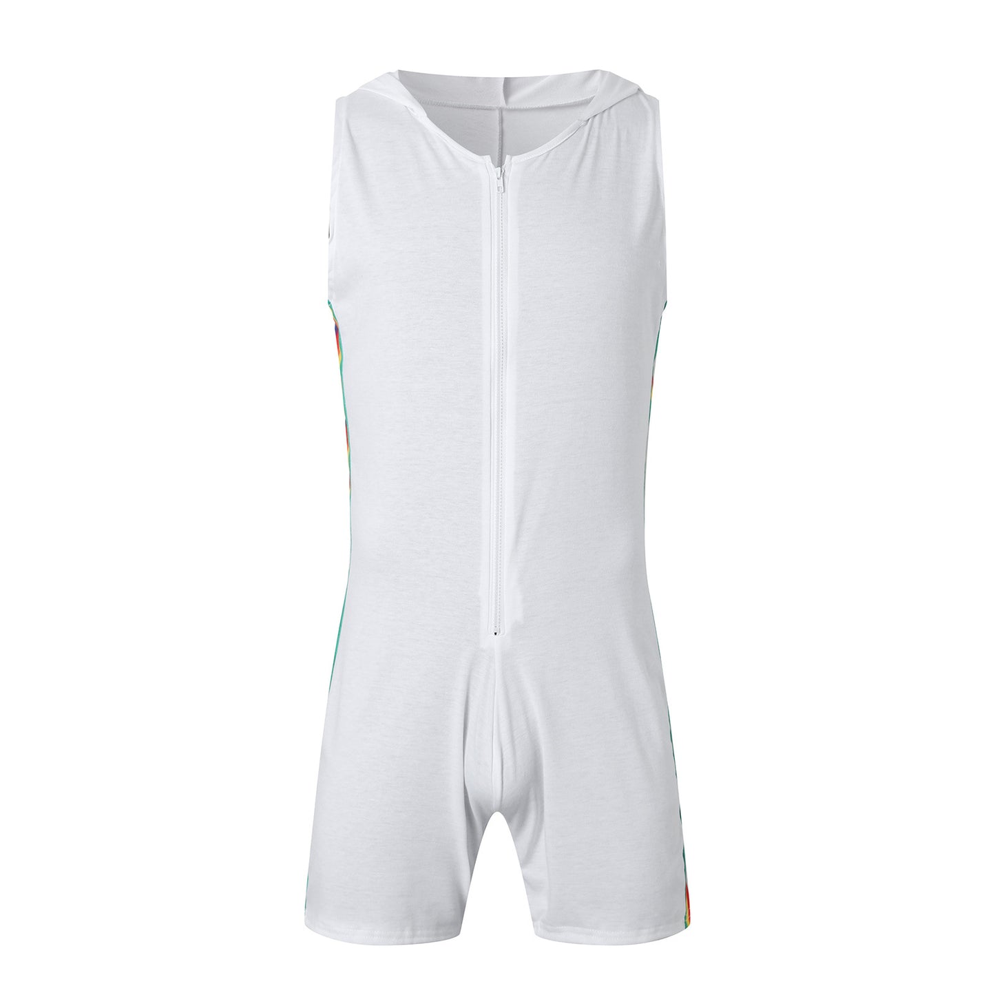 Damen Sportlicher Einteiler mit Kapuze und Reißverschluss Stalluxe