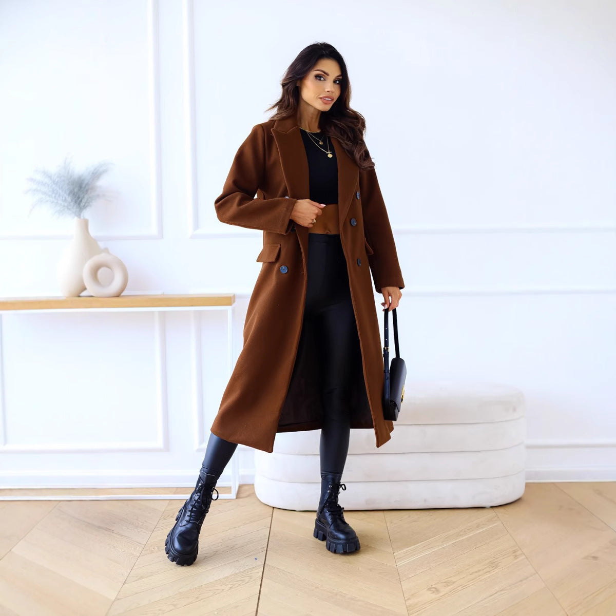 Damen Elegante Überziejacke Stalluxe