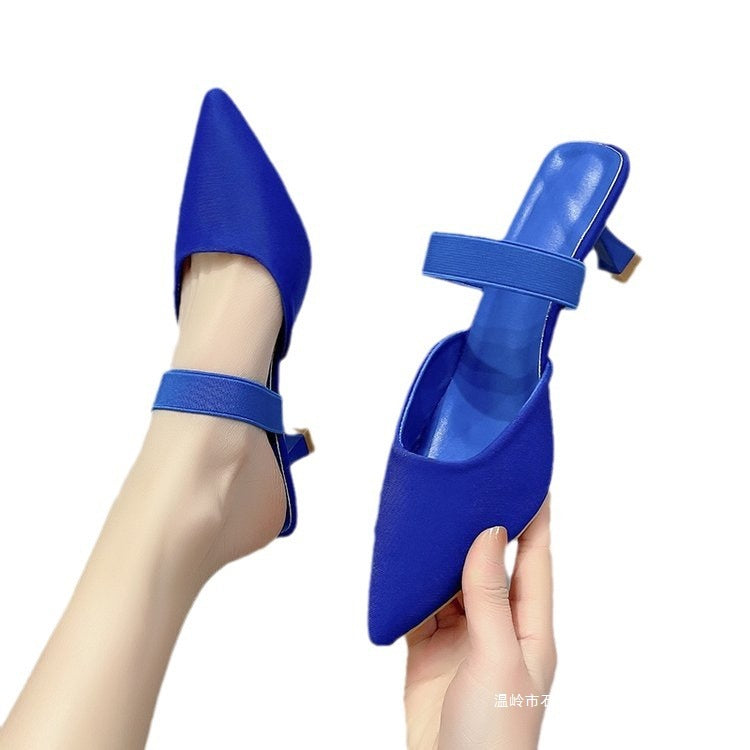 Damen Slingback-Pumps mit elegantem spitzem Design und komfortablem Fersenriemen Stalluxe