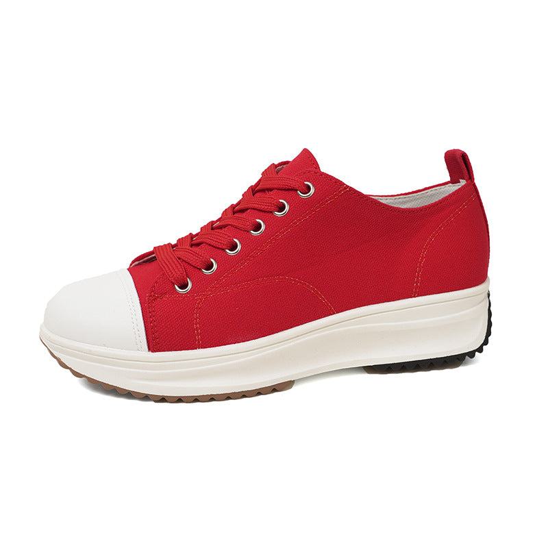 Damen Bequeme Sneaker mit eleganter Gummisohle Stalluxe