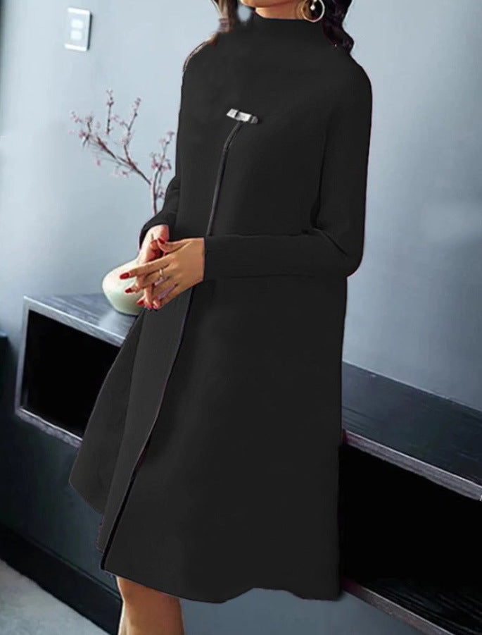 Damen trendiger Midi-Mantel Stalluxe