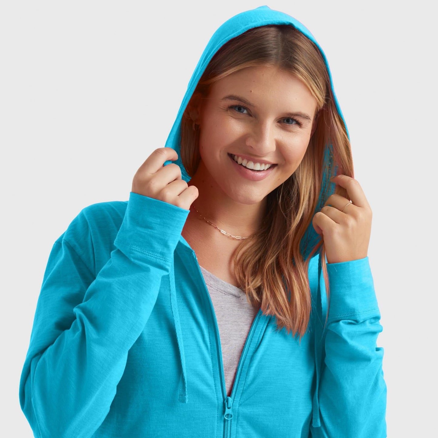 Damen Kapuzenjacke aus atmungsaktivem Material Stalluxe