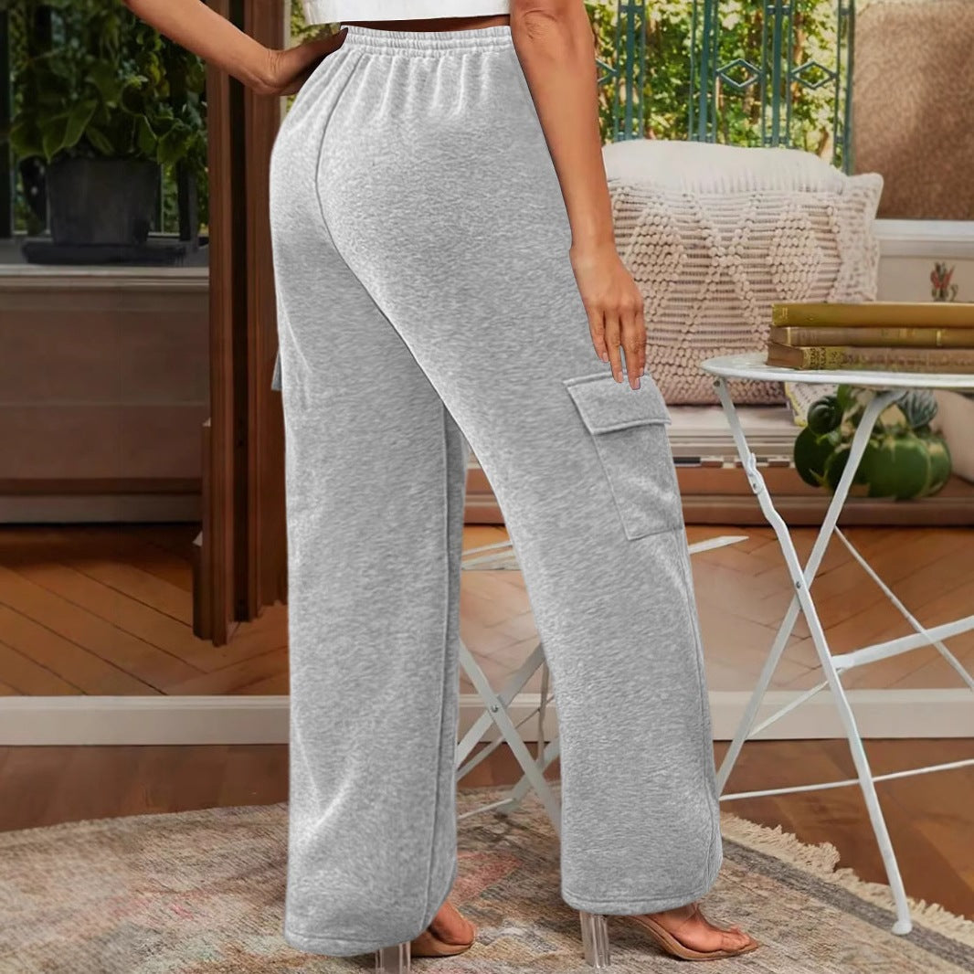 Damen Komfortable Freizeithose mit praktischen Taschen Stalluxe