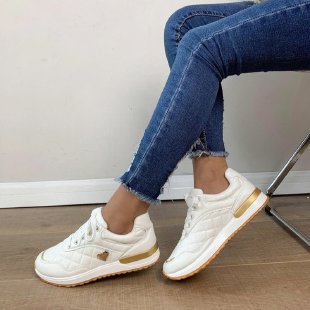 Damen Sportliche Sneakers mit elegantem Design und Komfort Stalluxe
