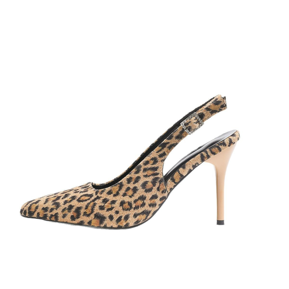 Damen Sling-Pumps mit Leopardenmuster von Stalluxe