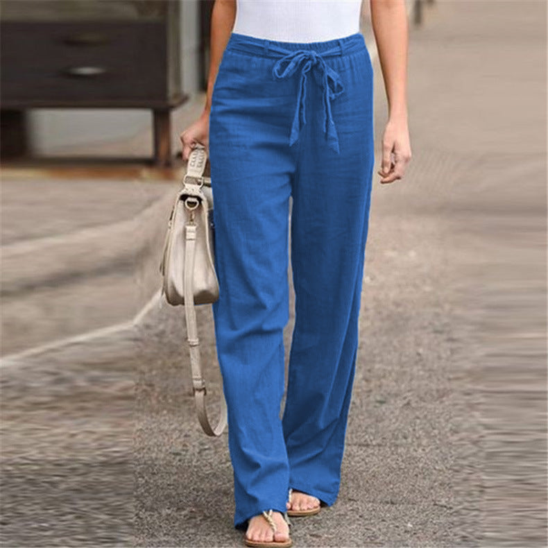 Damen Leichte und lockere Sommerhose Stalluxe