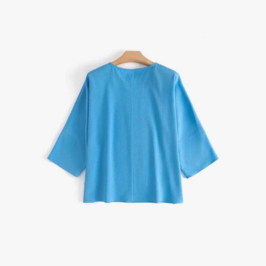 Women's Lightweight Batwing Blouse Stalluxe