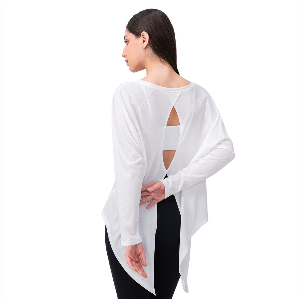 Damen Sportoberteil mit innovativem Rückenknotendesign Stalluxe