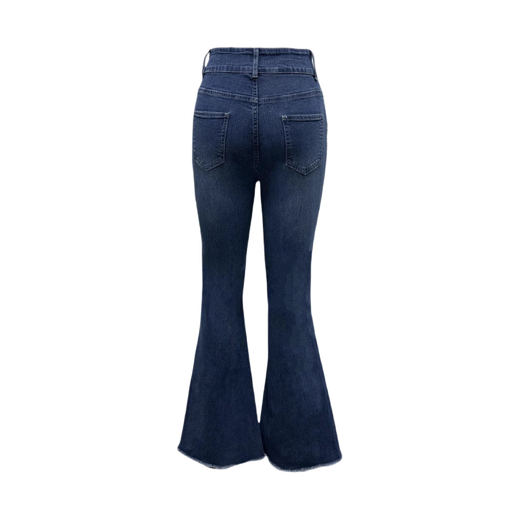 Damen Schlaghose im Vintage-Stil Stalluxe