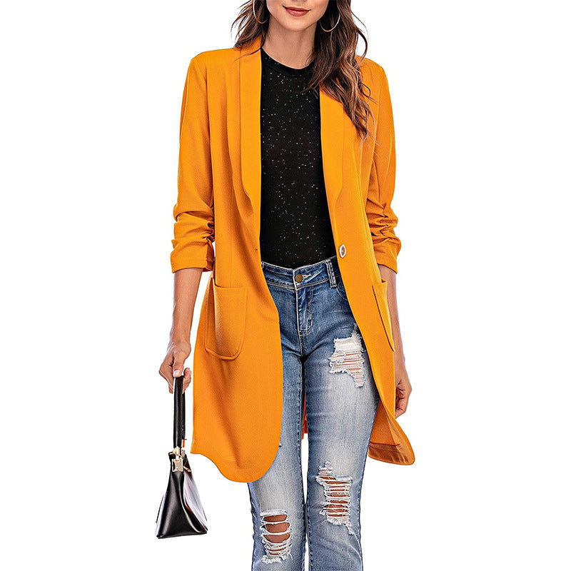 Women's Tailored Longline Blazer Stalluxe
