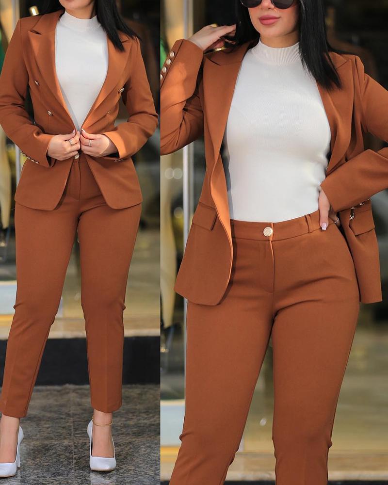 Damen Elegante und bequeme Business-Anzugkombination Stalluxe