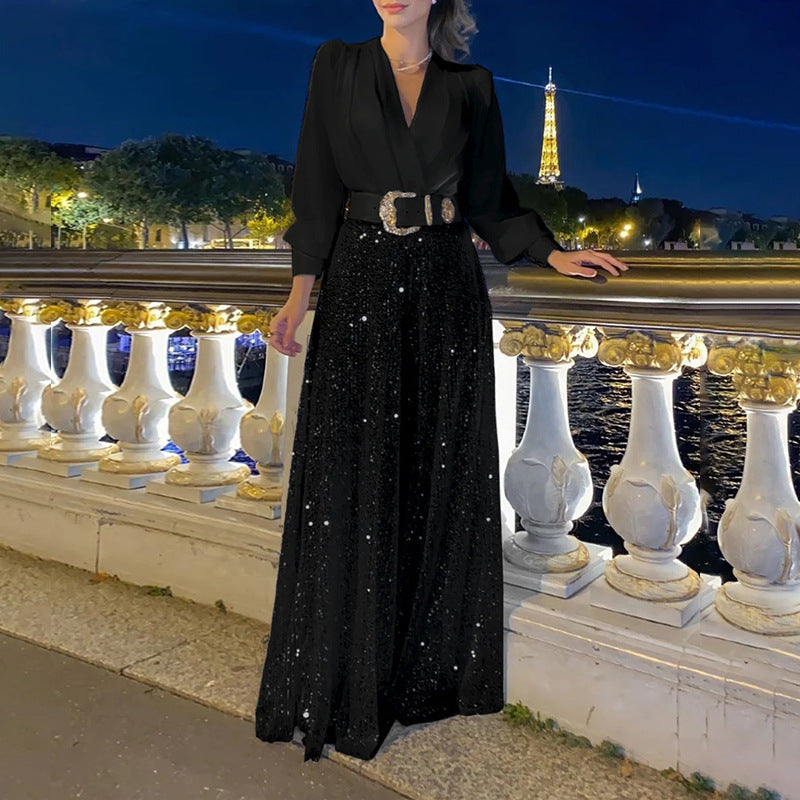 Damen Glamouröser Abendkleid Stalluxe