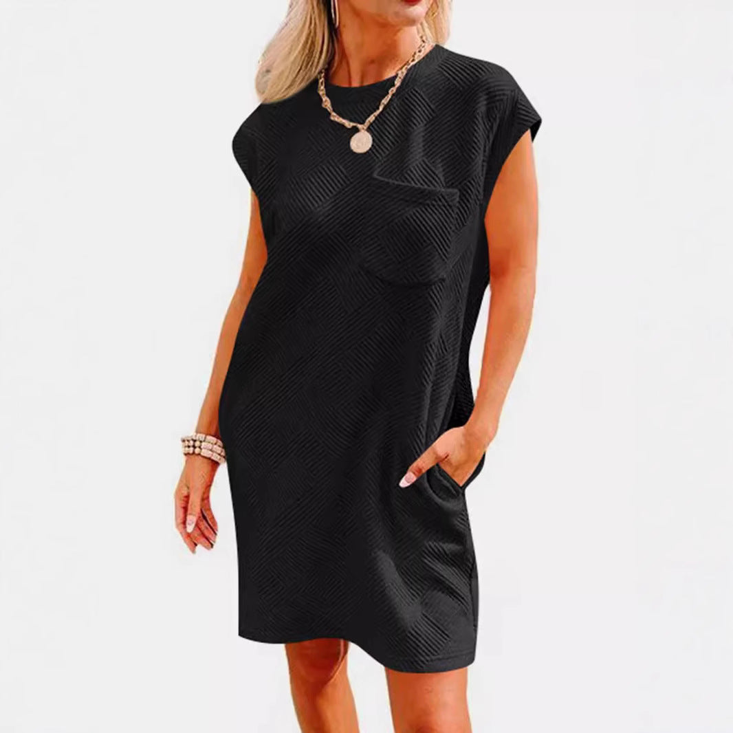 Damen lässiges Katzentop mit dekorativem Strukturdesign Stalluxe