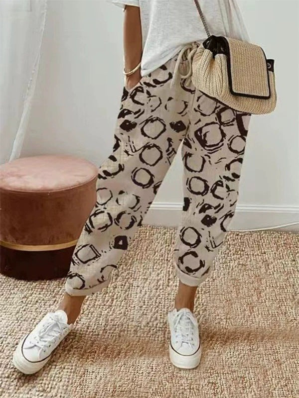 Damen Bequeme und lässige Chino-Hose mit elastischem Bund Stalluxe