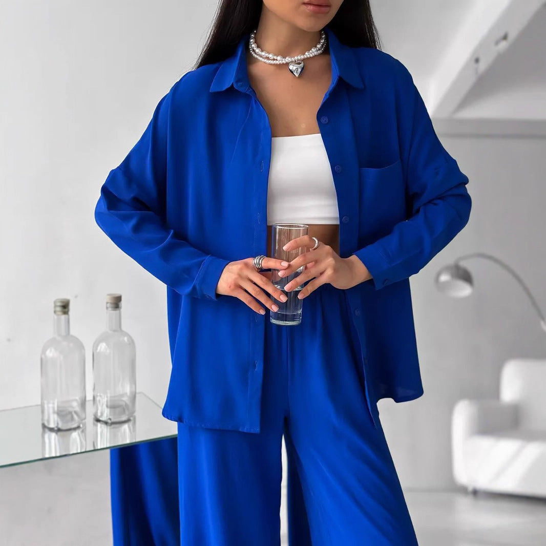 Damen Trendige Hemdbluse mit lockerer Passform Stalluxe