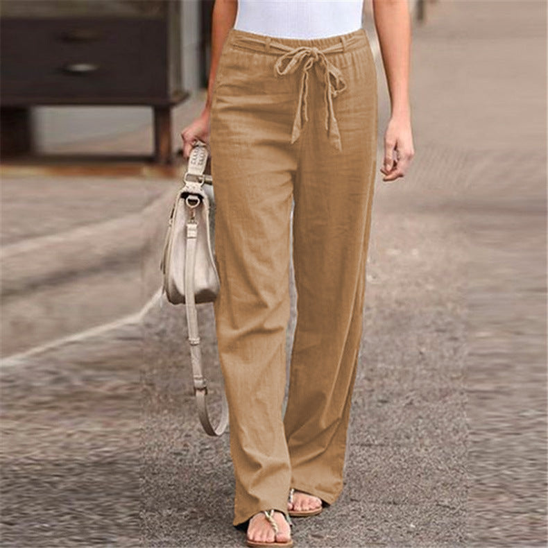 Damen Leichte und lockere Sommerhose Stalluxe