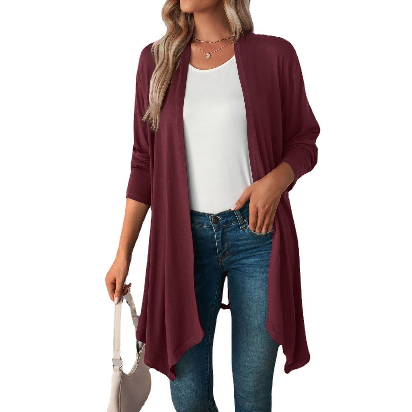 Damen Longcardigan Stalluxe