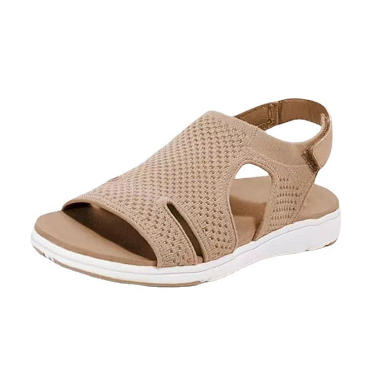 Damen Freizeitsandalen mit atmungsaktiver Netzstruktur Stalluxe