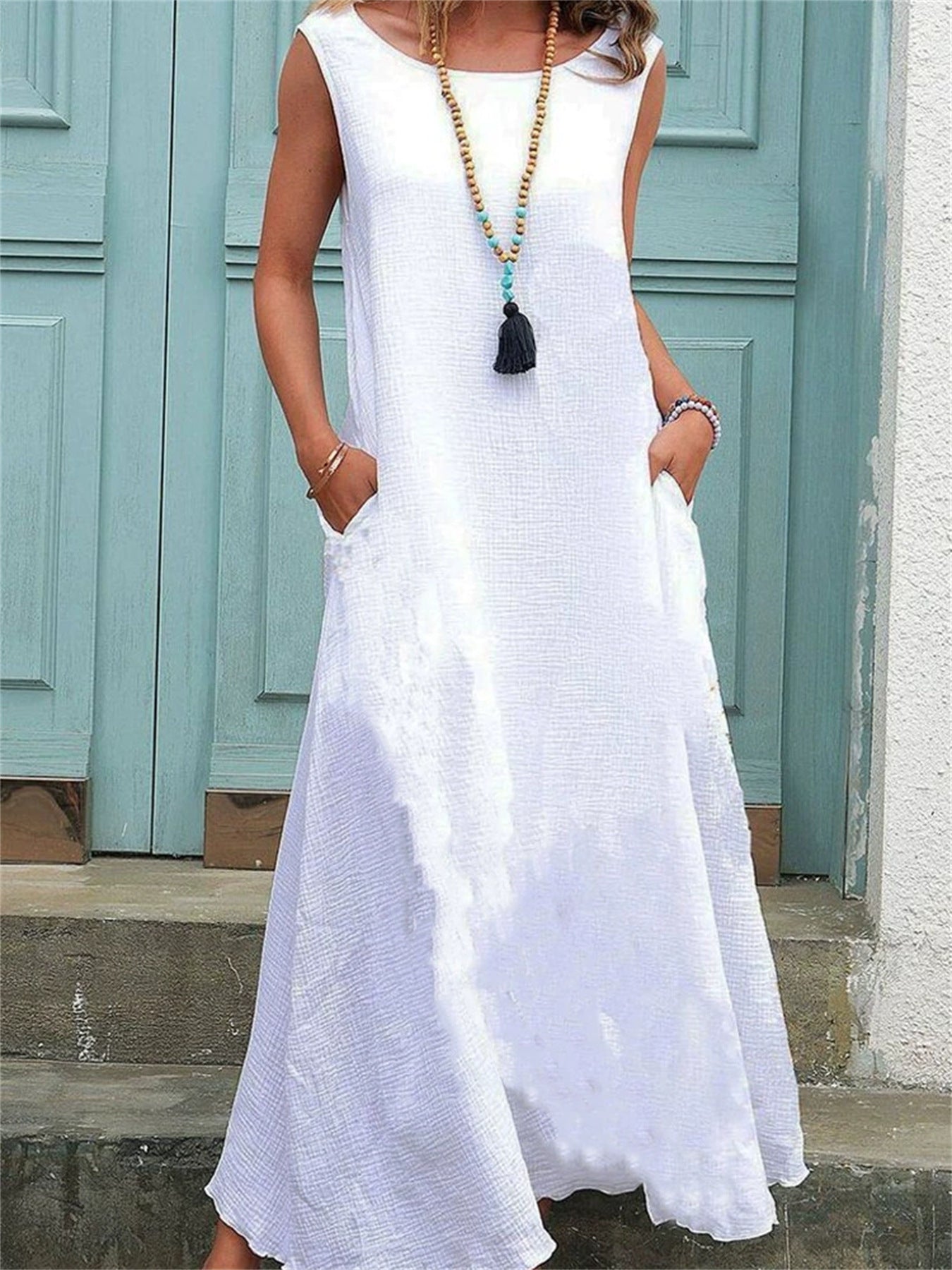 Damen Maxi-Kleid Stalluxe