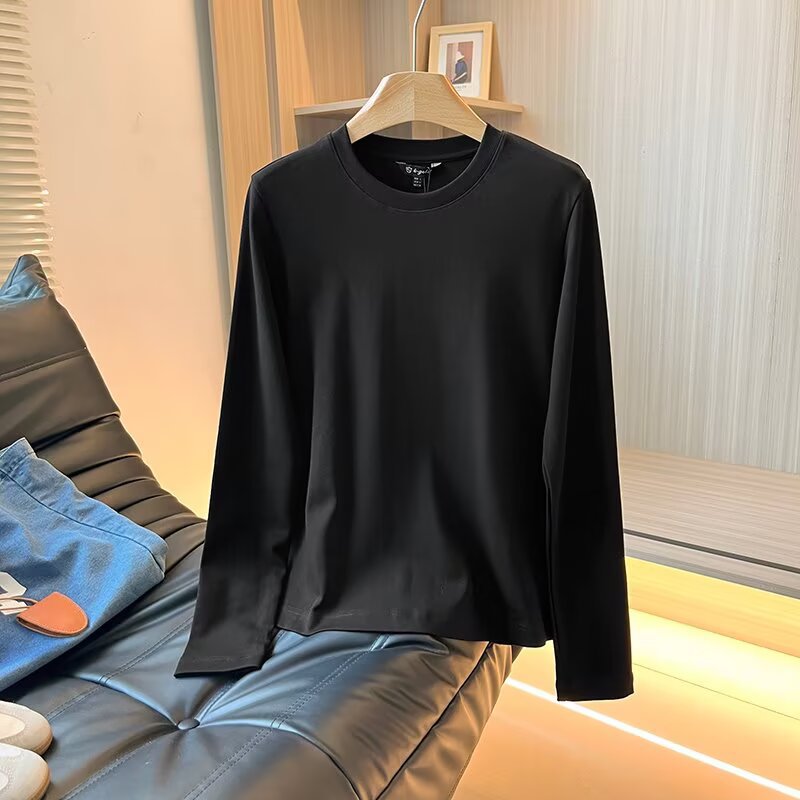 Damen Langarmshirt aus atmungsaktivem Baumwollmix mit modernem Schnitt Stalluxe