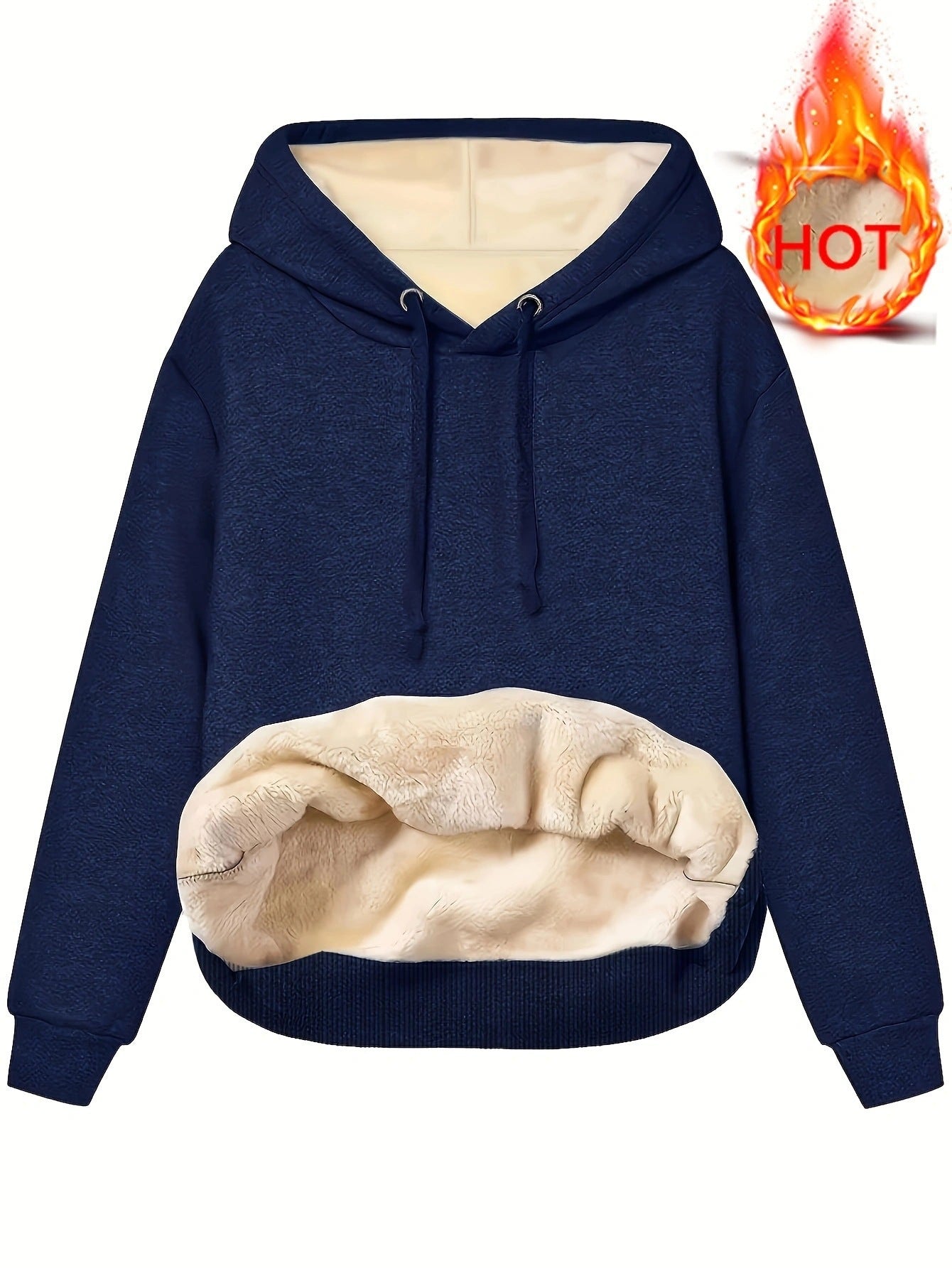 Damen Hoodie mit kuscheligem Innenfutter und modernem Schnitt Stalluxe