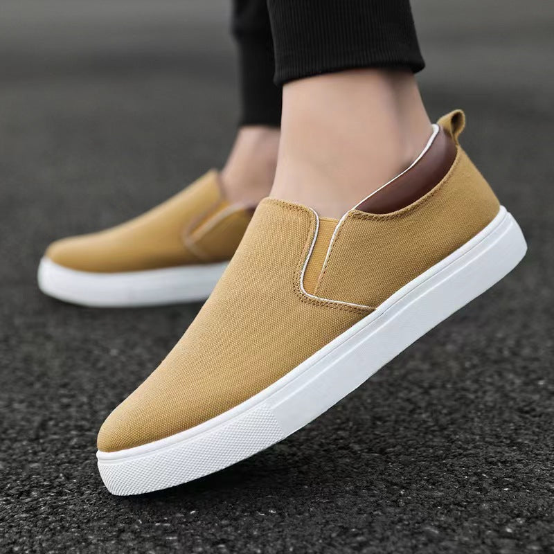 Damen Bequeme Slip-On Sneakers mit atmungsaktiver Oberflächenstruktur Stalluxe