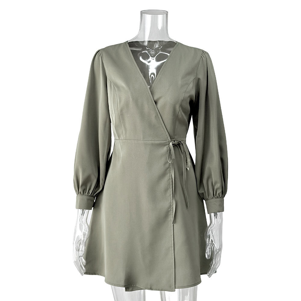 Damen Wickelkleid Stalluxe