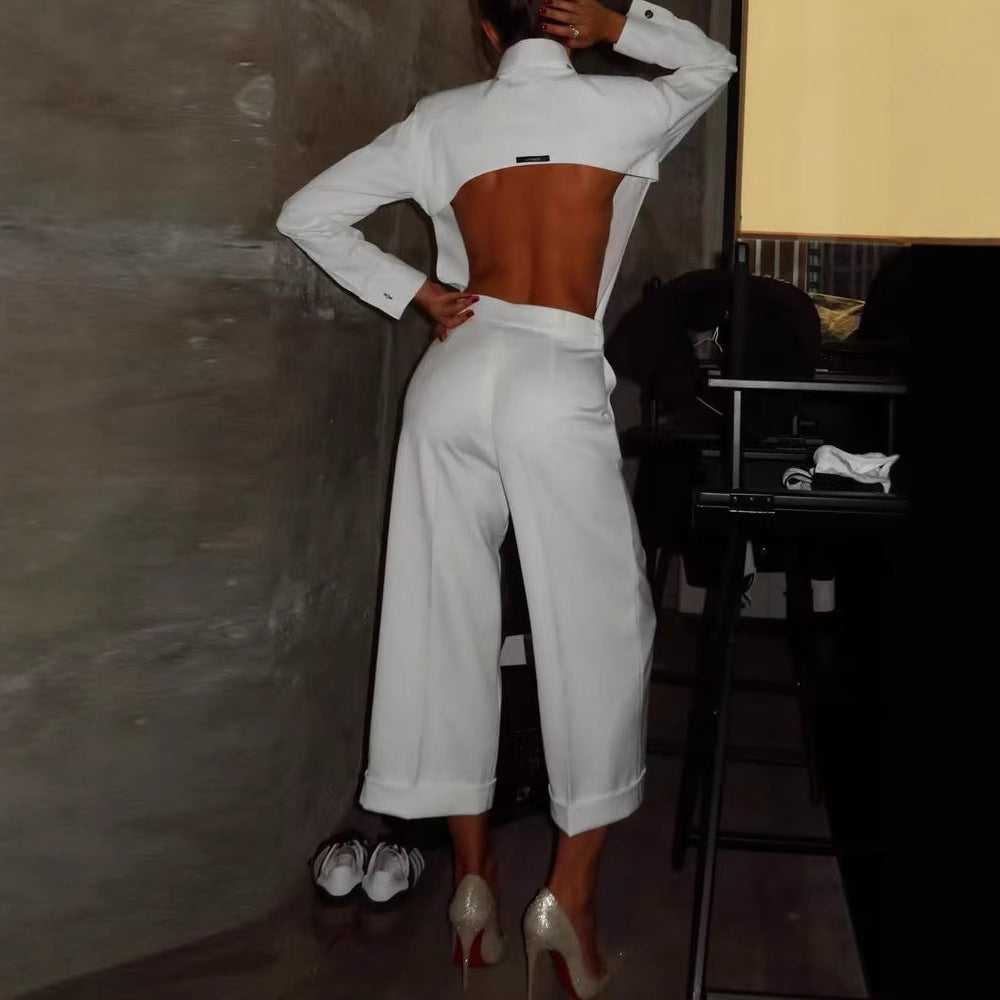 Damen Eleganter Jumpsuit mit tailliertem Schnitt und praktischen Taschen Stalluxe