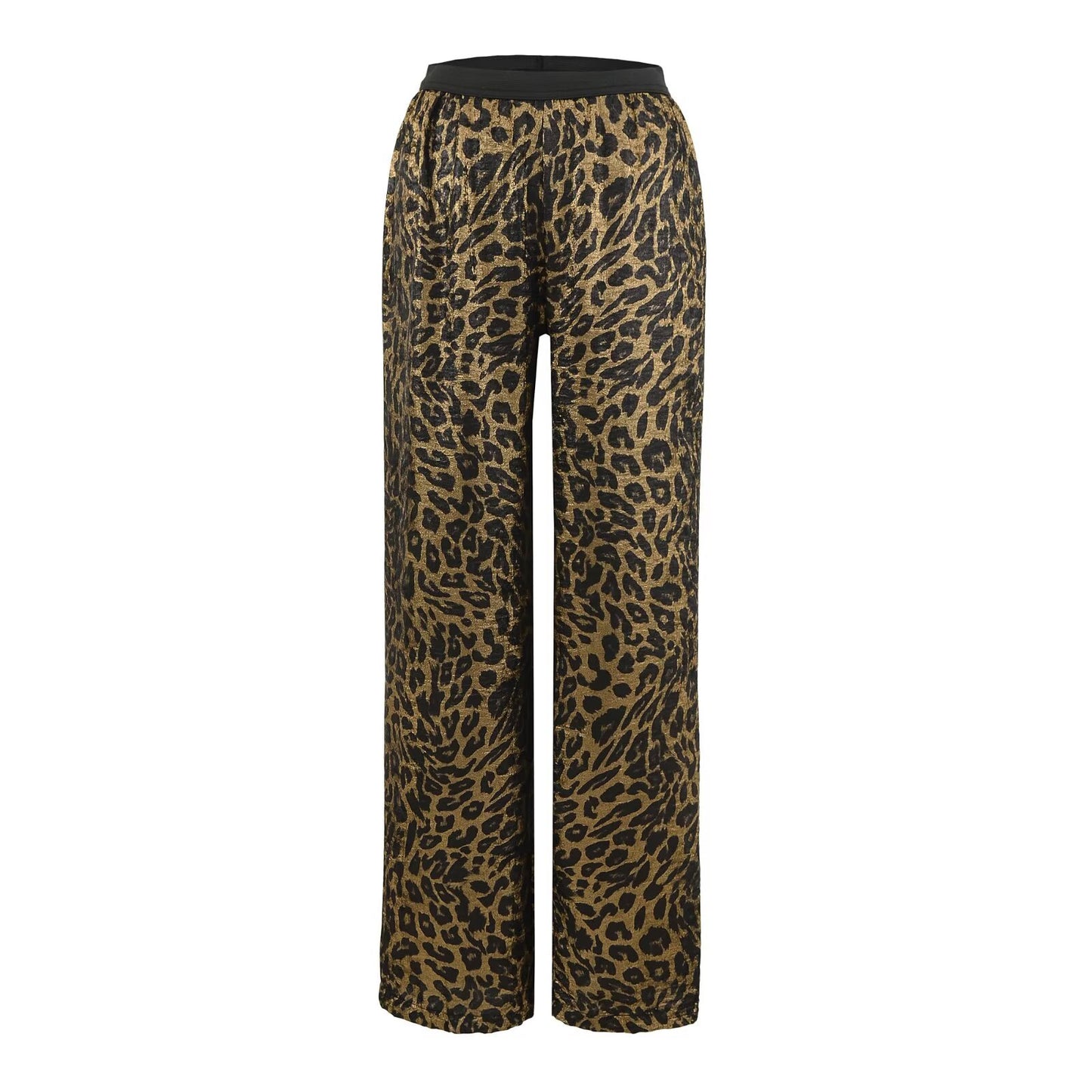 Damen elegante Leoparden-Hose Stalluxe