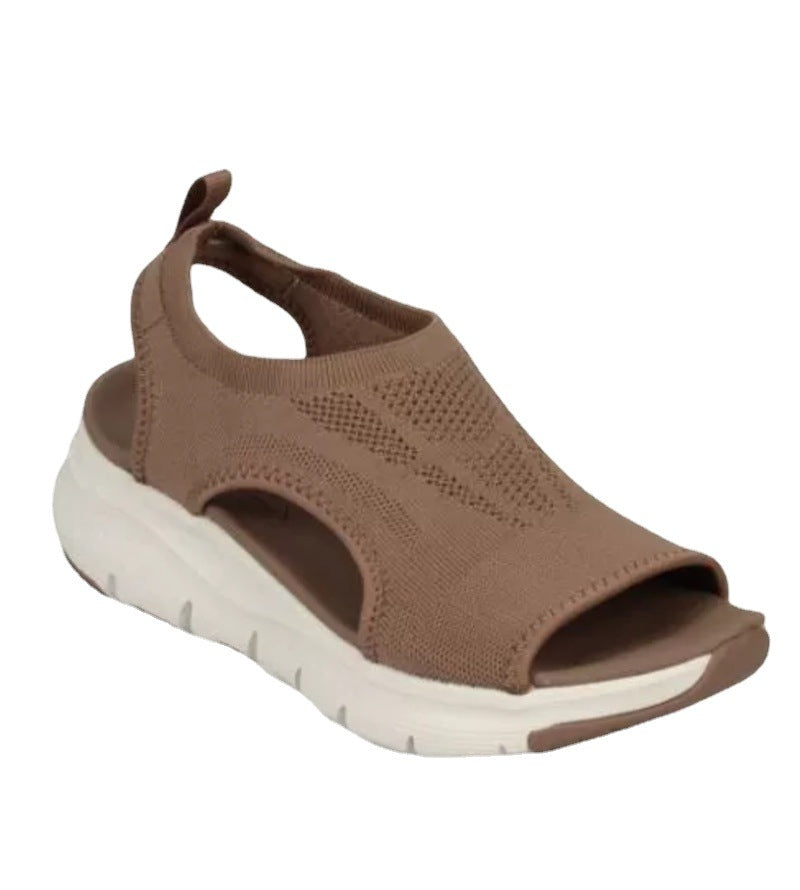 Damen Atmungsaktive Slip-On Sandalen mit ergonomischem Design und rutschfester Sohle Stalluxe