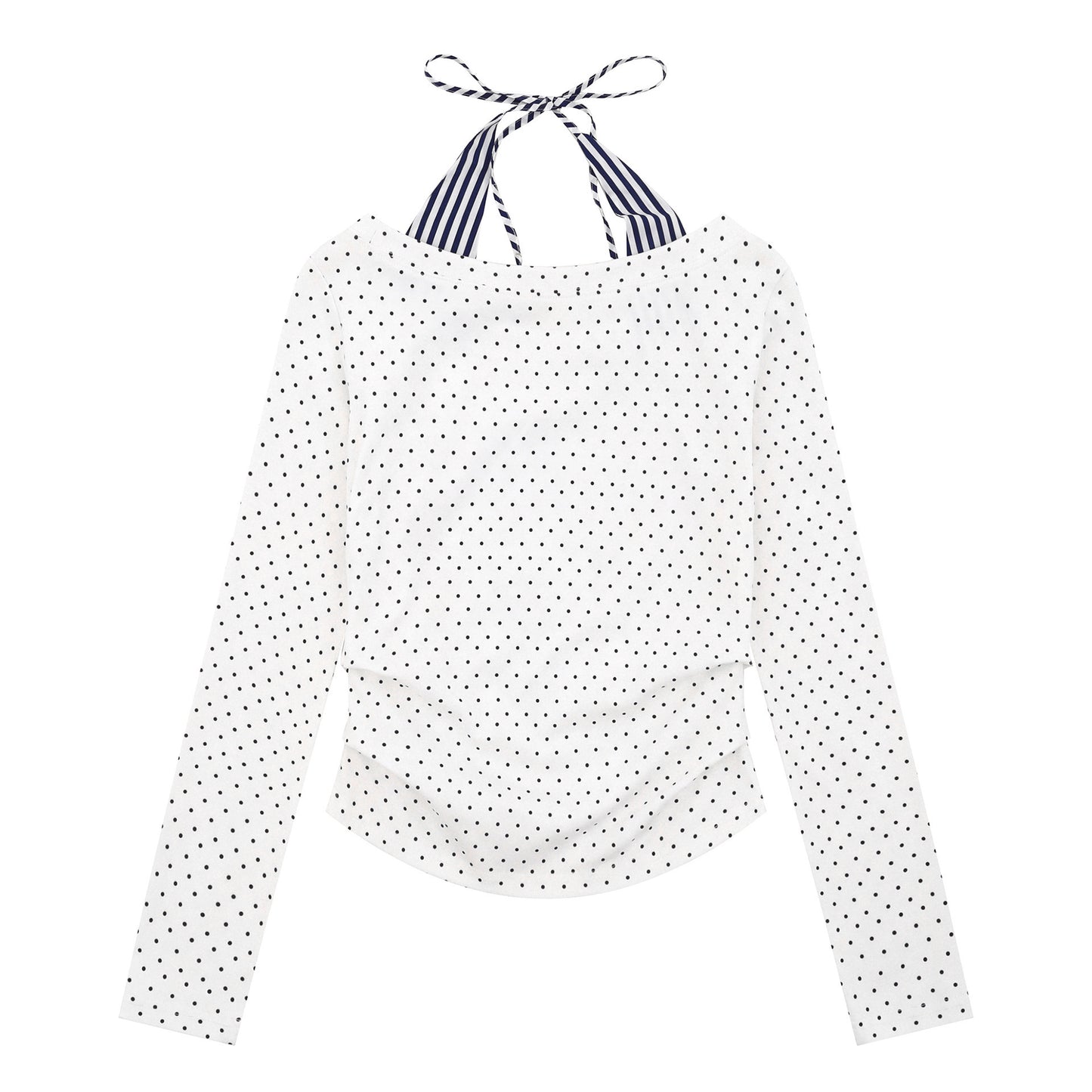 Damen Langarmshirt mit verspieltem Grafikdesign Stalluxe