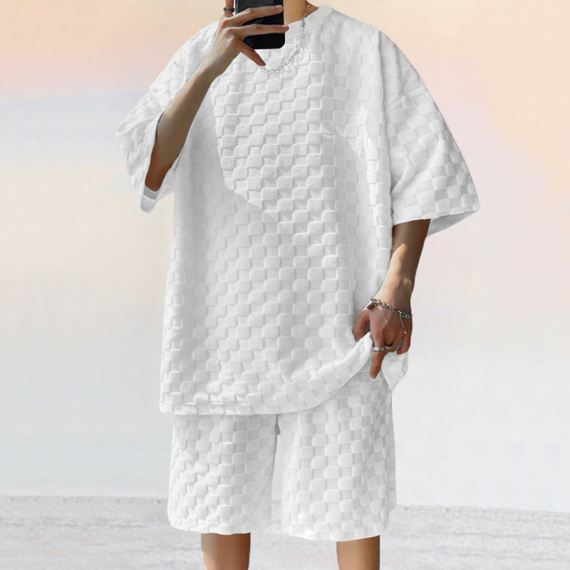 Damen Lässiges Zweiteiler-Set mit strukturiertem Design Stalluxe