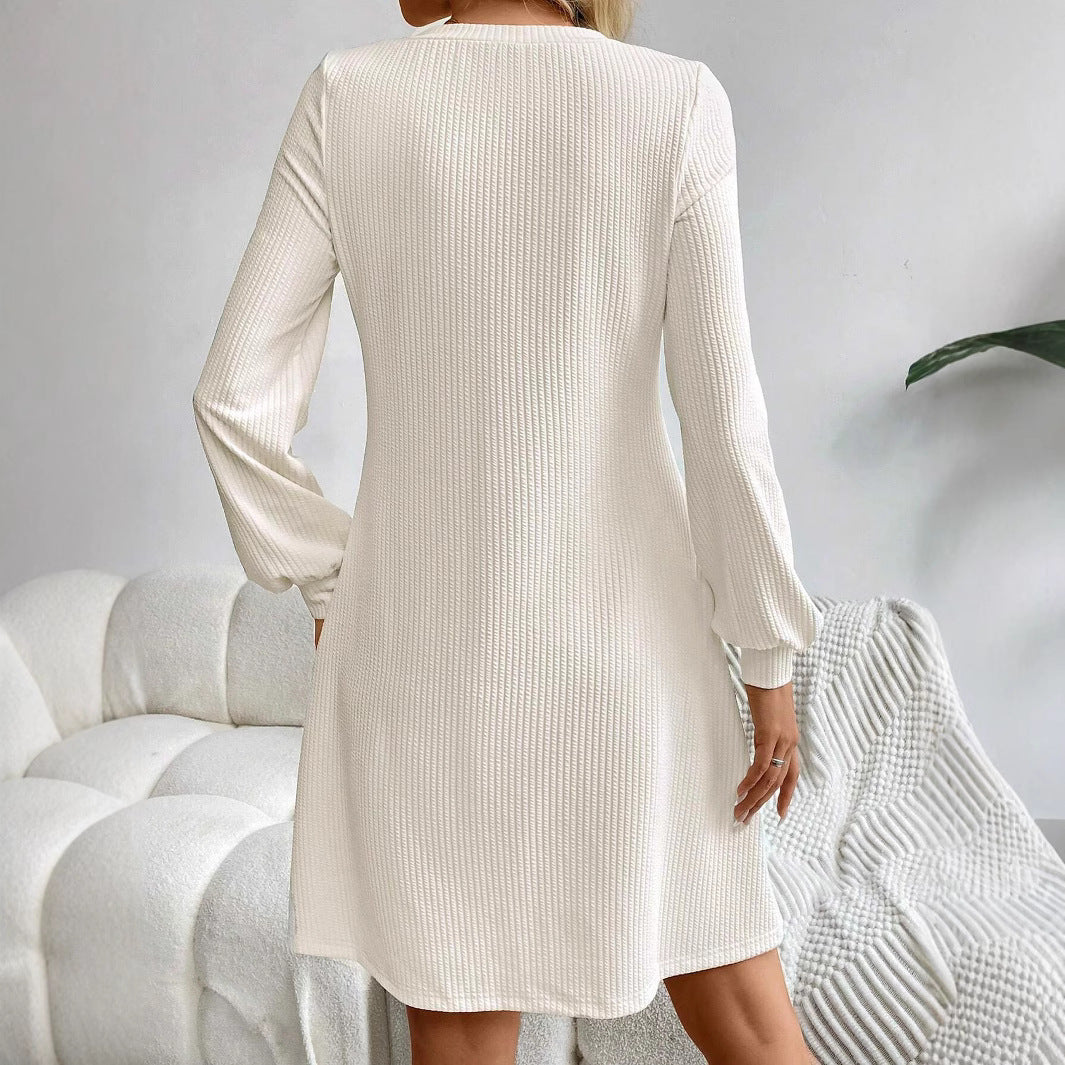 Damen Strickkleid im angesagten Rippdesign Stalluxe