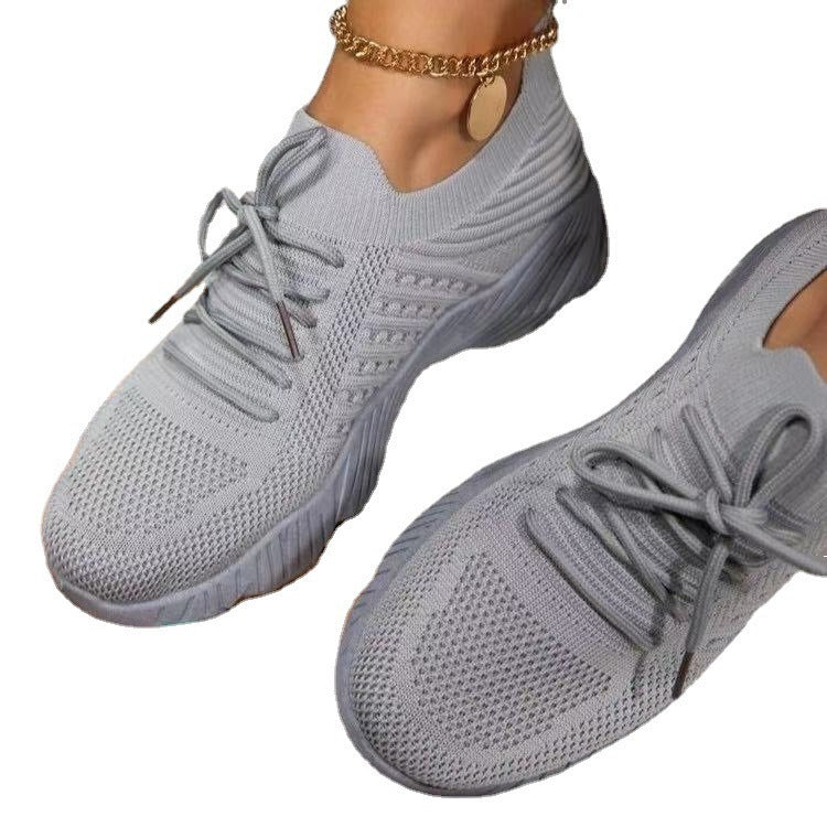 Damen Sportliche Sneaker mit atmungsaktiver Mesh-Oberfläche und innovativem Dämpfungssystem Stalluxe