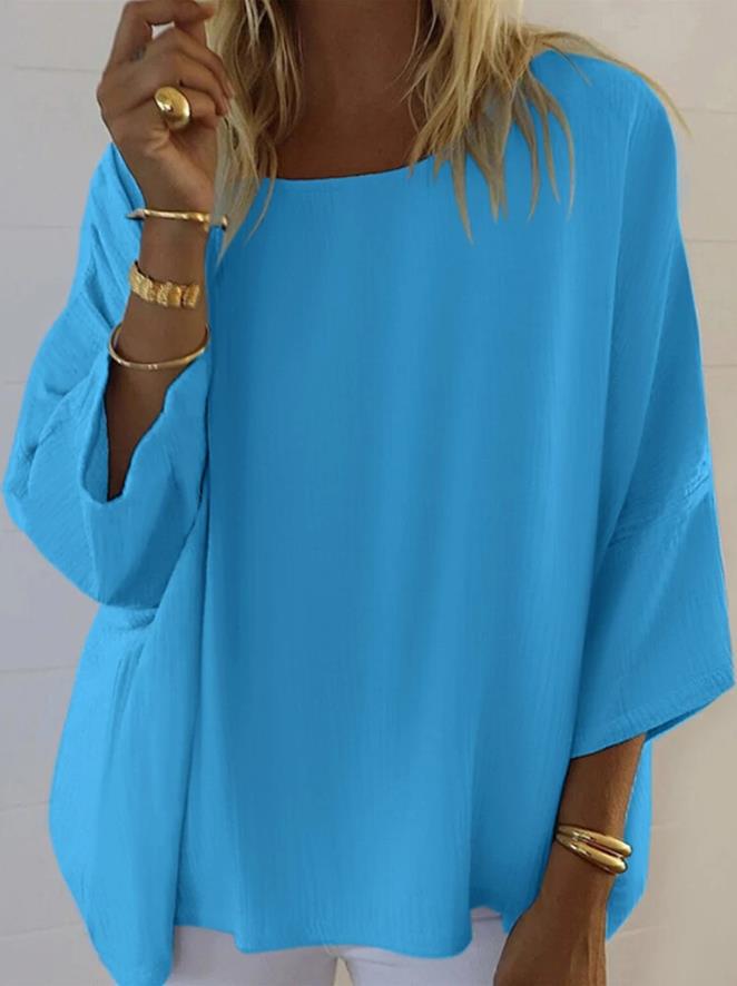 Women's Lightweight Batwing Blouse Stalluxe
