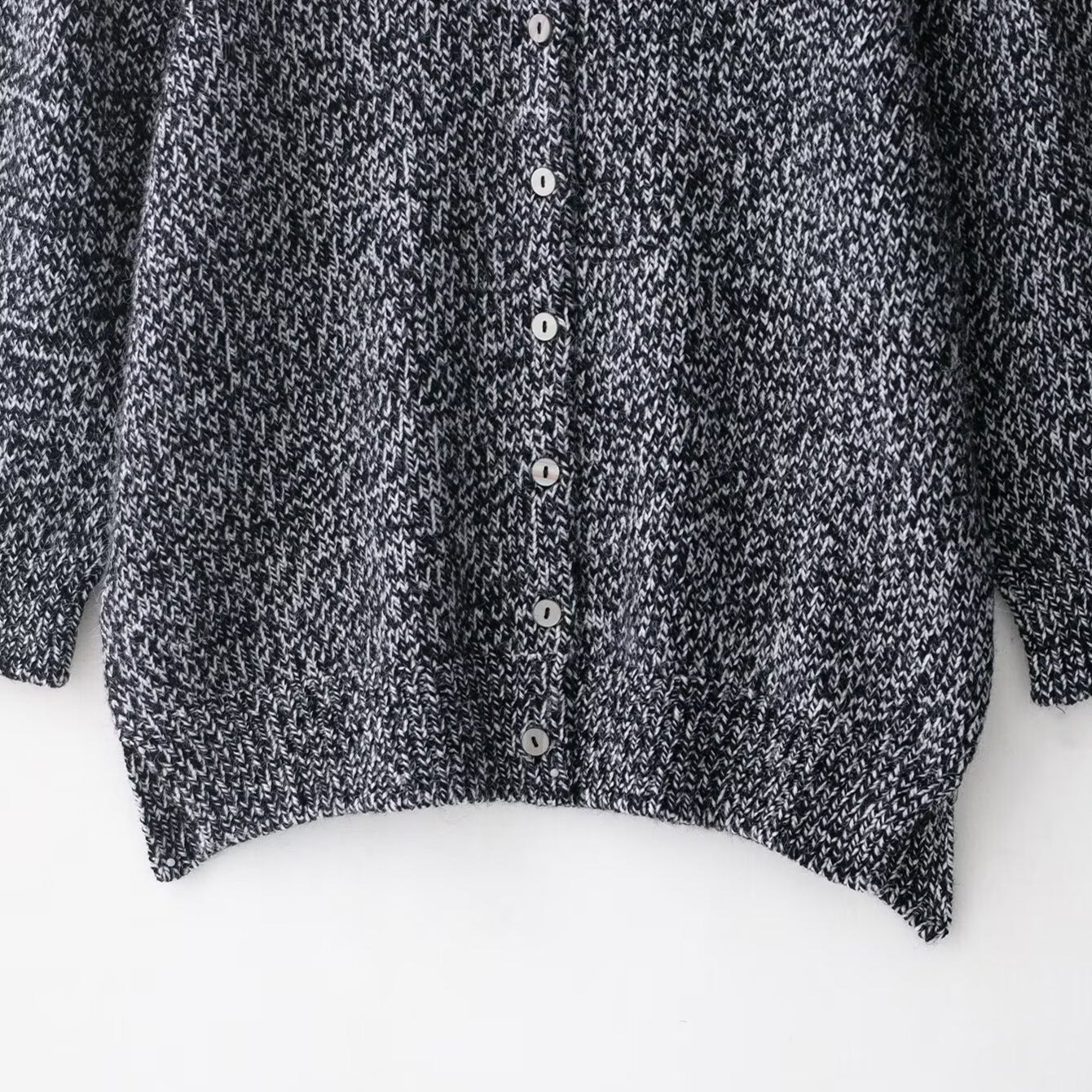 Damen elegante Strickjacke mit Knopfleiste Stalluxe