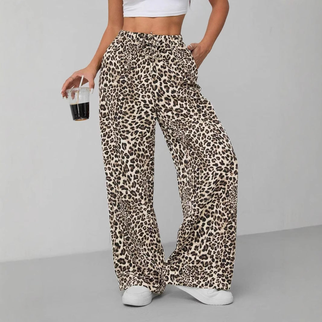 Damen Leichte Safari-Hose mit hohem Bund Stalluxe