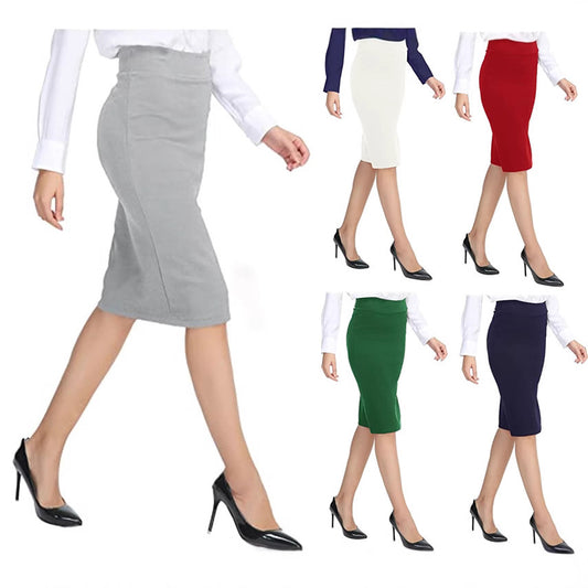 Women's Tailored Pencil Skirt Stalluxe