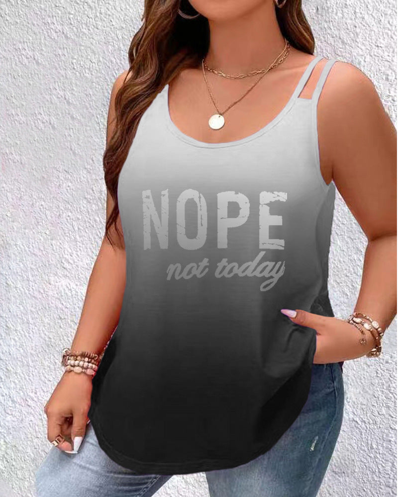 Damen lässiges Tanktop mit abgerundetem Saum und Schulterdetails Stalluxe