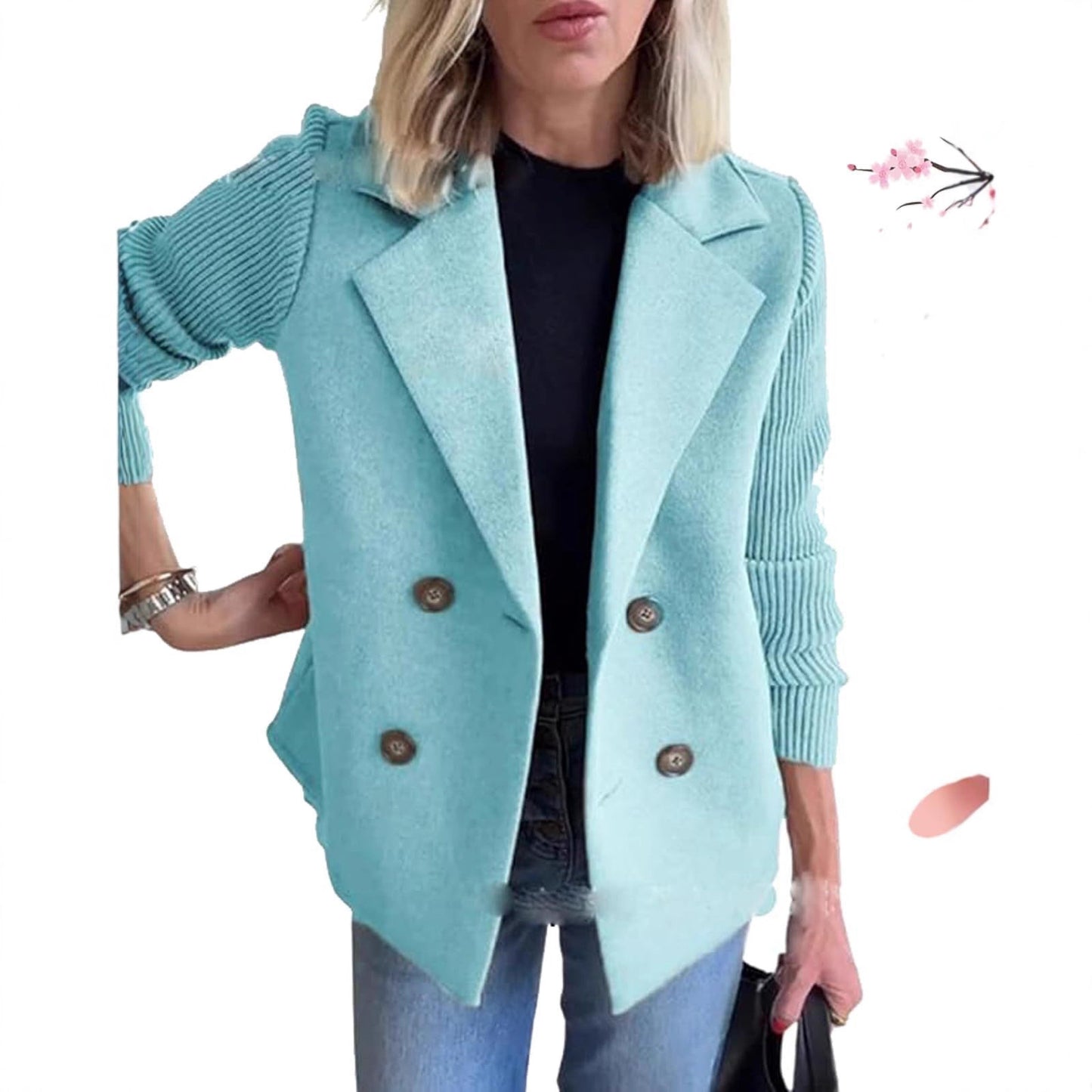 Damen modische Überwurfjacke Stalluxe
