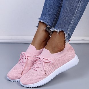 Damen Atmungsaktive Sneakers mit elastischem Obermaterial Stalluxe