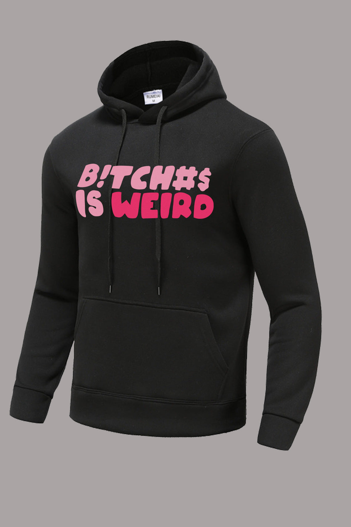 Damen Kapuzenpullover mit auffälligem Schriftzug Stalluxe