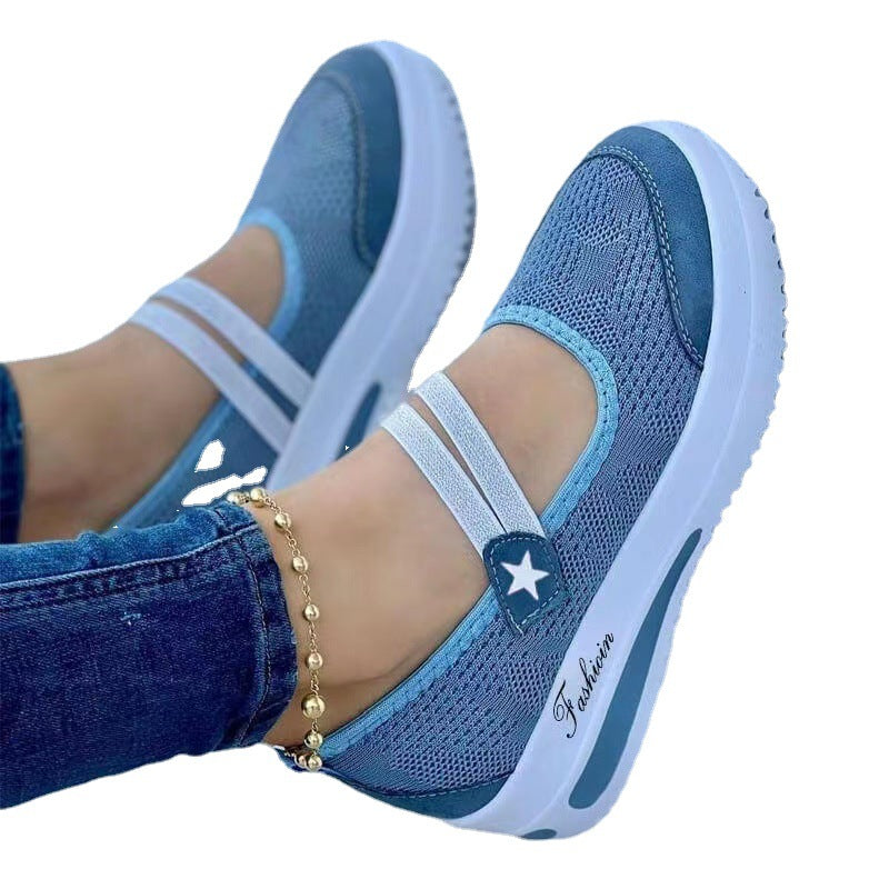 Damen Sportliche Bequeme Sneakers Stalluxe