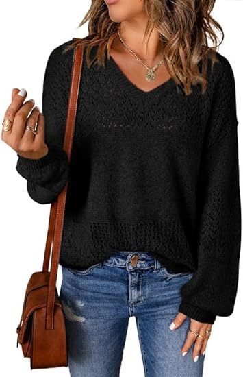 Damen luftiger Strickpullover Stalluxe